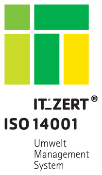 IT_ZERT-Siegel ISO 14001 Umweltmanagement